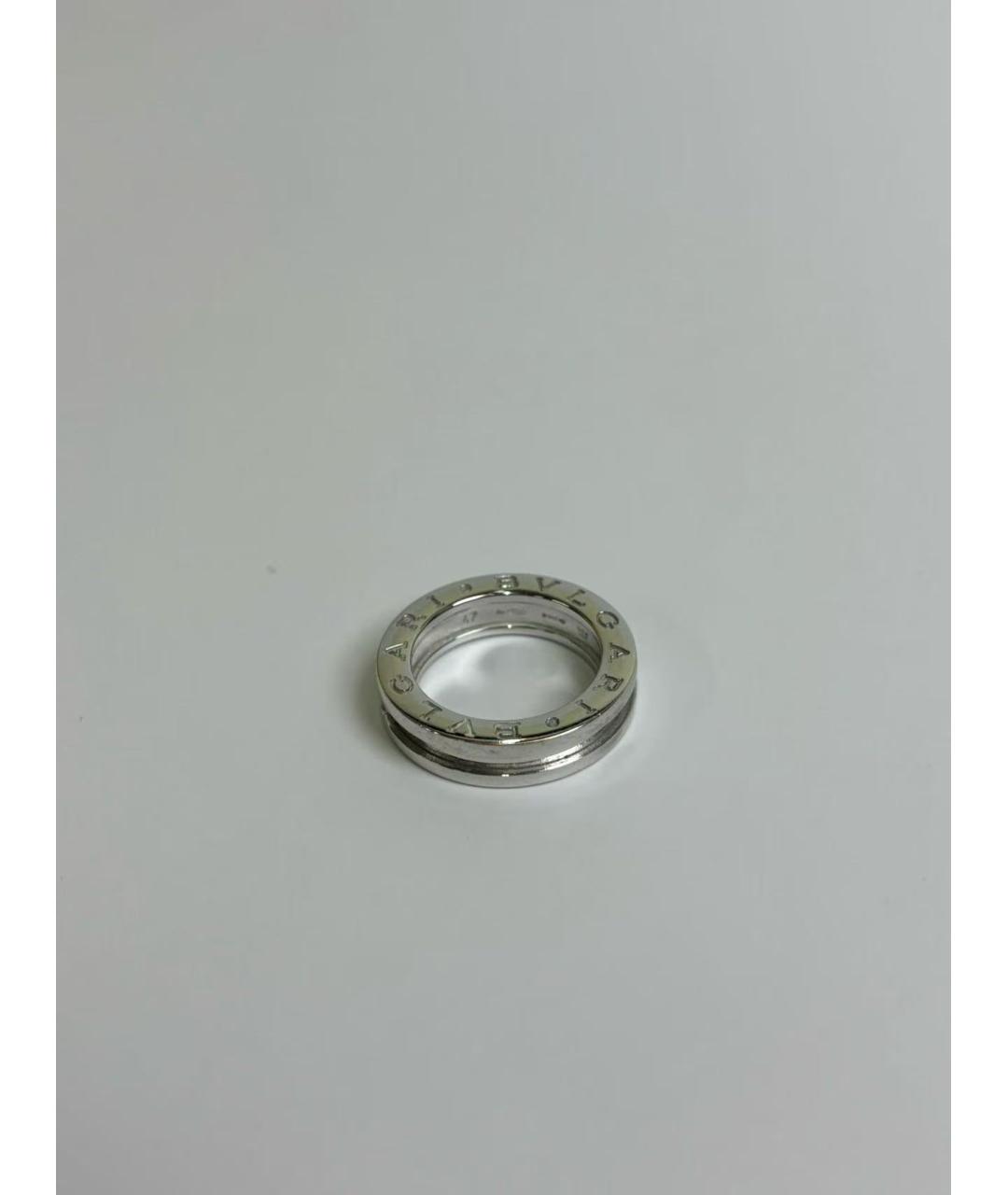 BVLGARI Серебряное кольцо из белого золота, фото 5