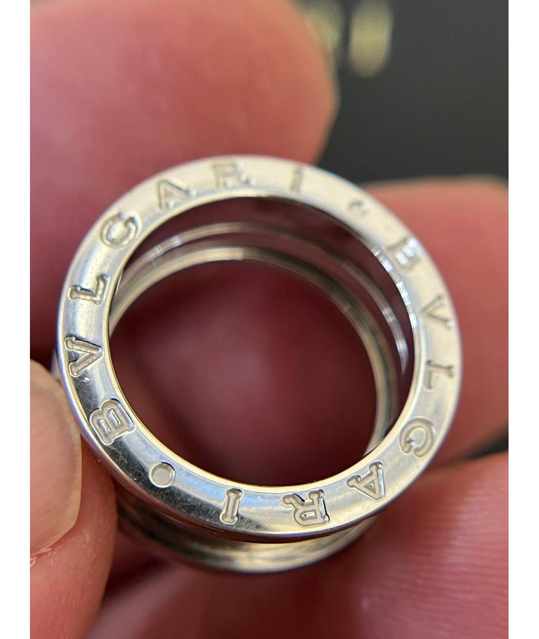 BVLGARI Серебряное кольцо из белого золота, фото 6