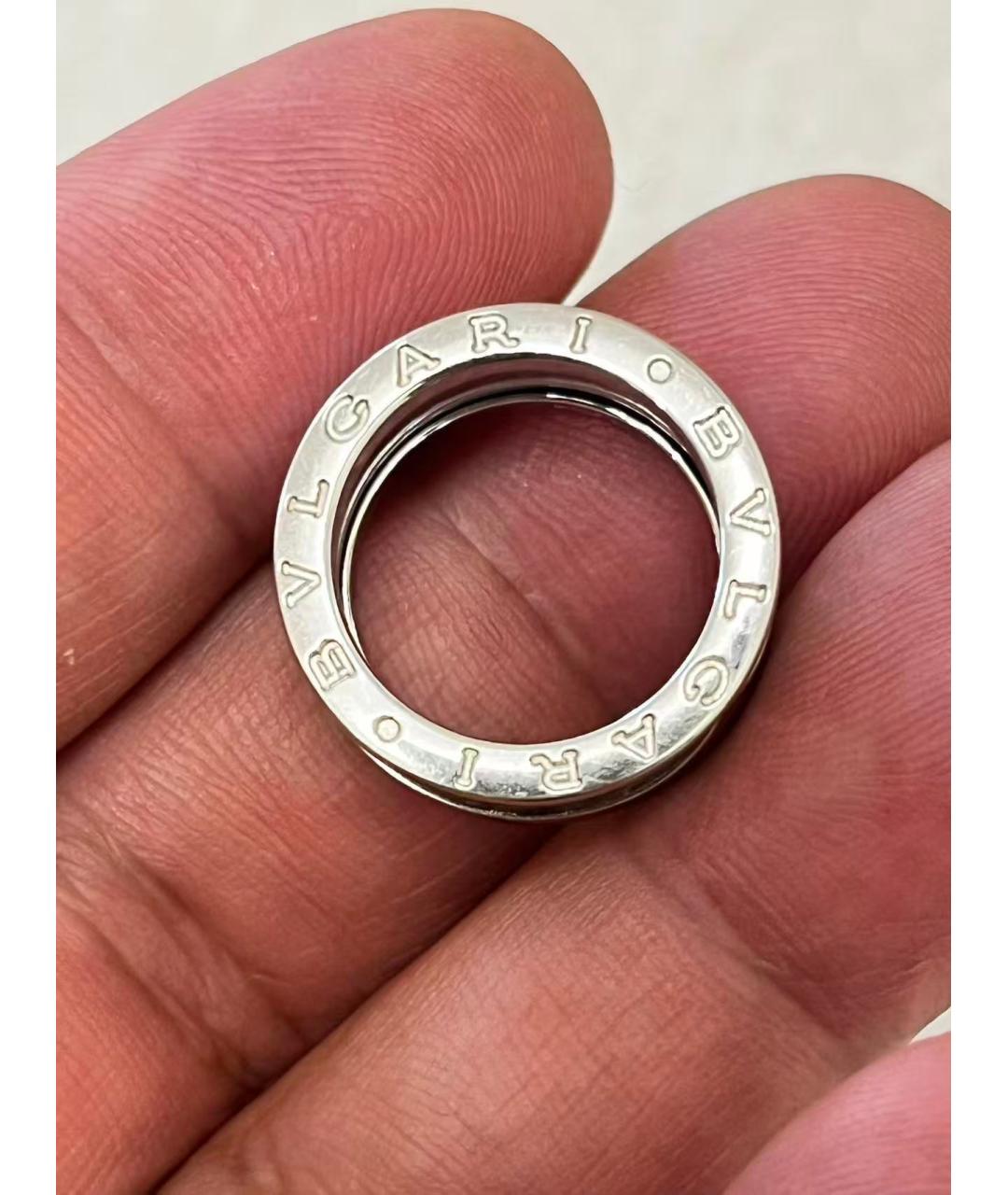 BVLGARI Серебряное кольцо из белого золота, фото 4