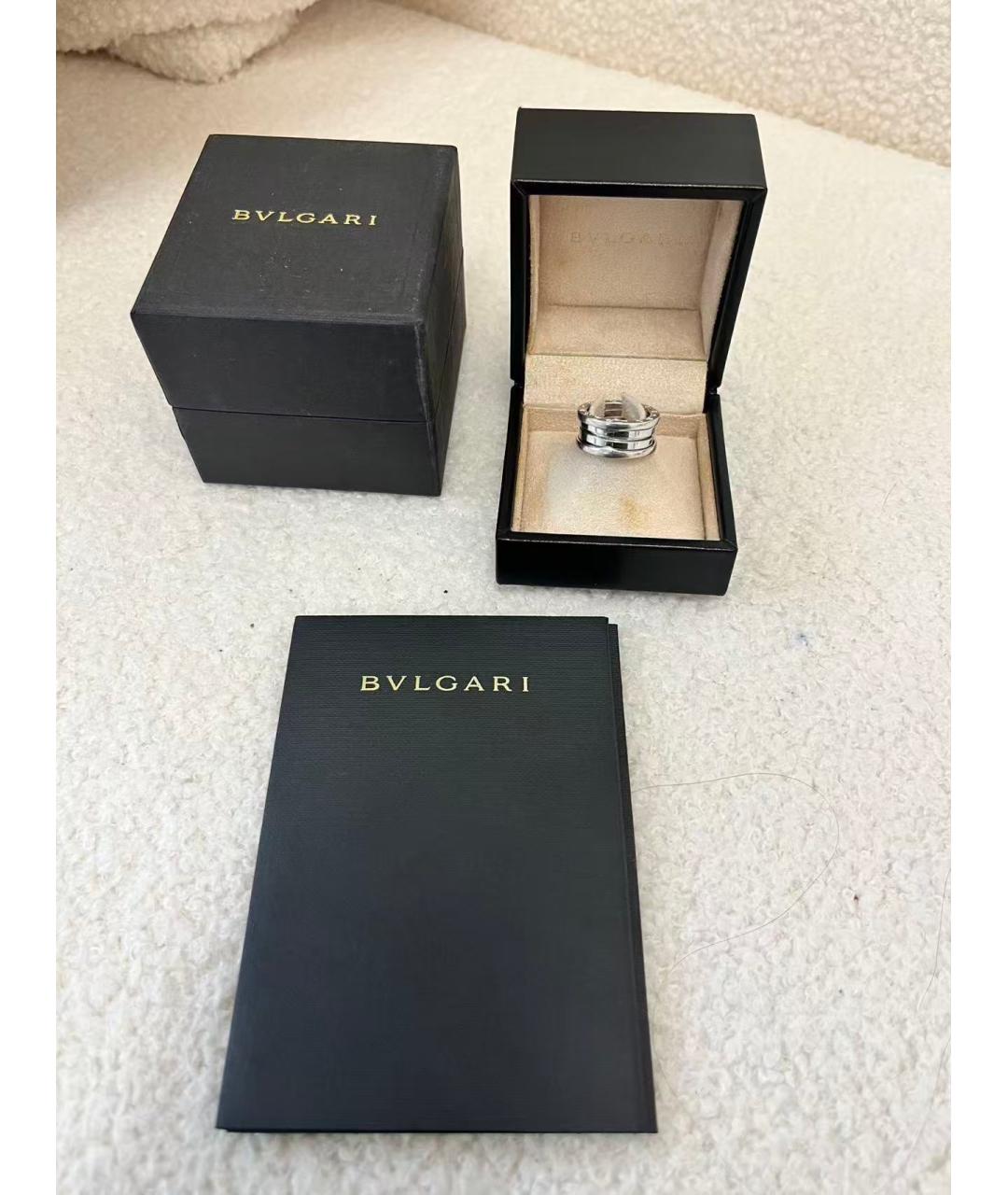 BVLGARI Серебряное кольцо из белого золота, фото 2