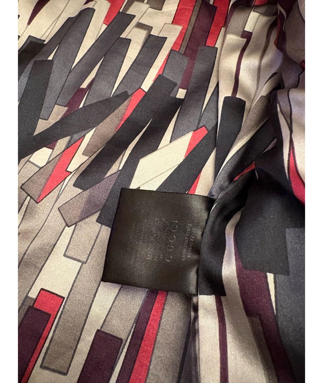 GUCCI Черная полиуретановая куртка, фото 5