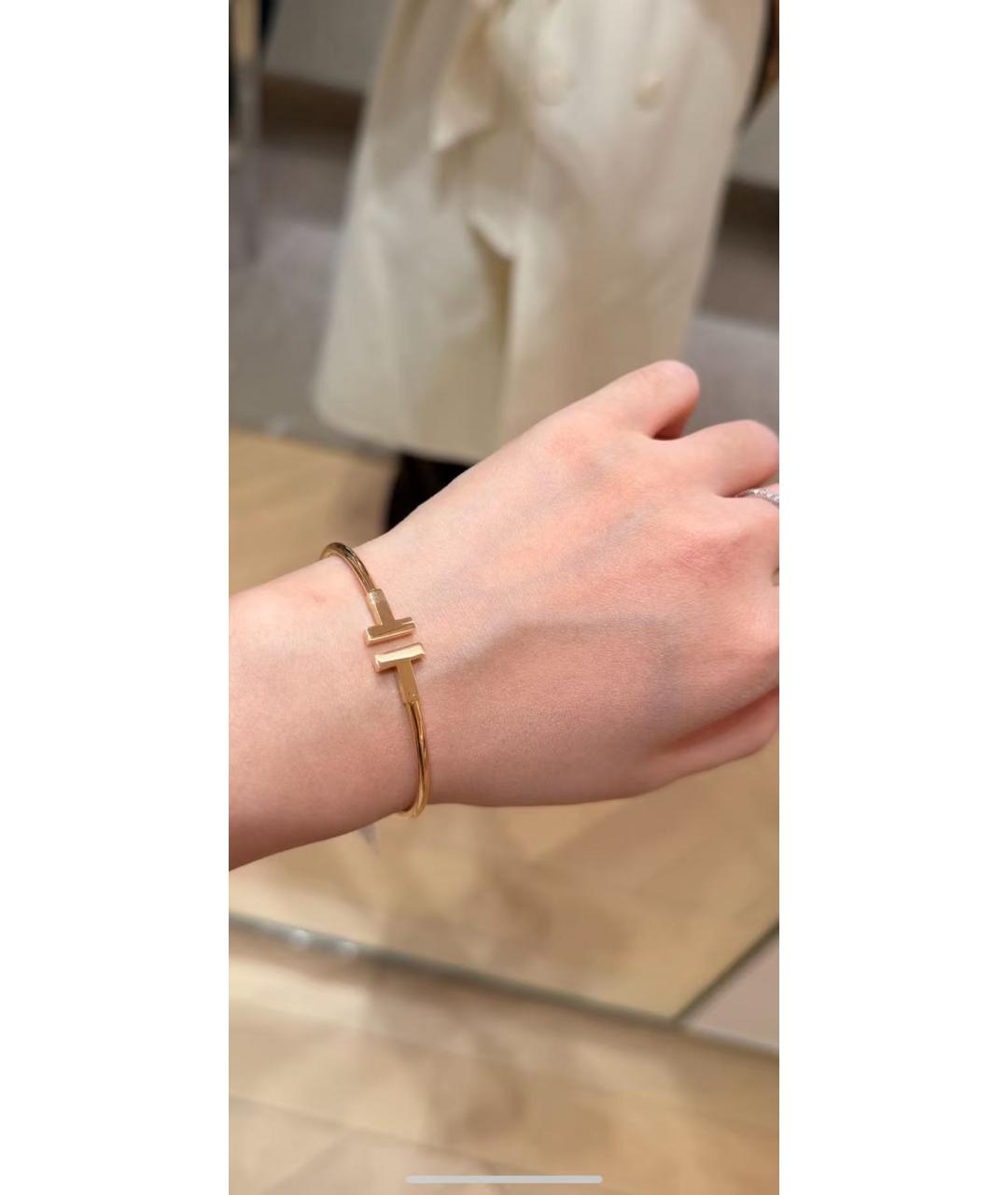 TIFFANY&CO Золотой браслет из розового золота, фото 4