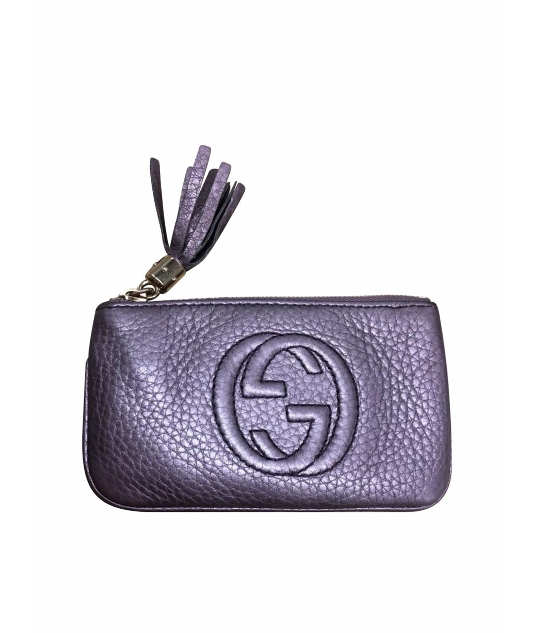 GUCCI Фиолетовая ключница, фото 1
