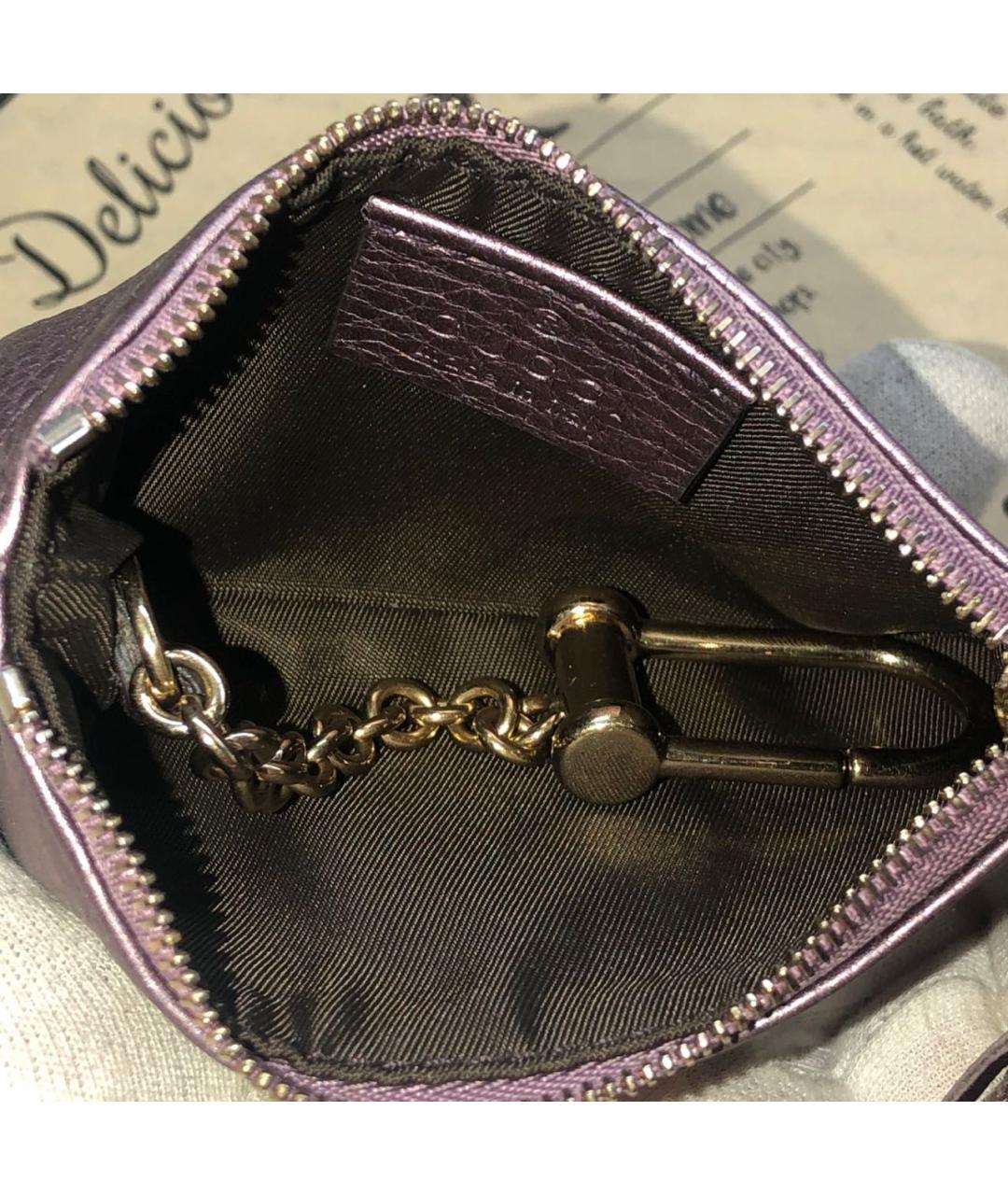 GUCCI Фиолетовая ключница, фото 3