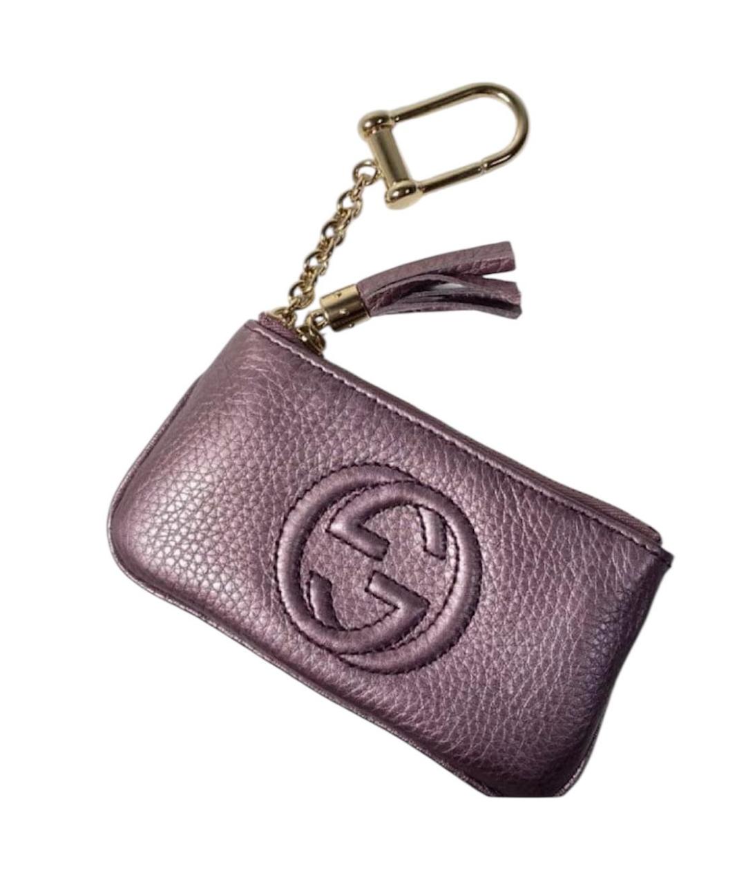GUCCI Фиолетовая ключница, фото 2