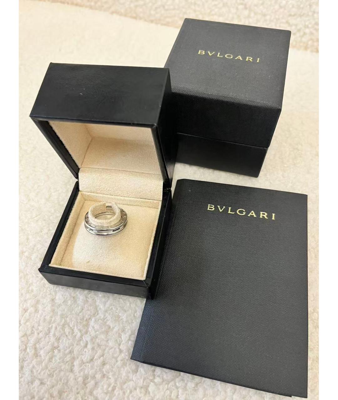 BVLGARI Серебряное кольцо из белого золота, фото 2