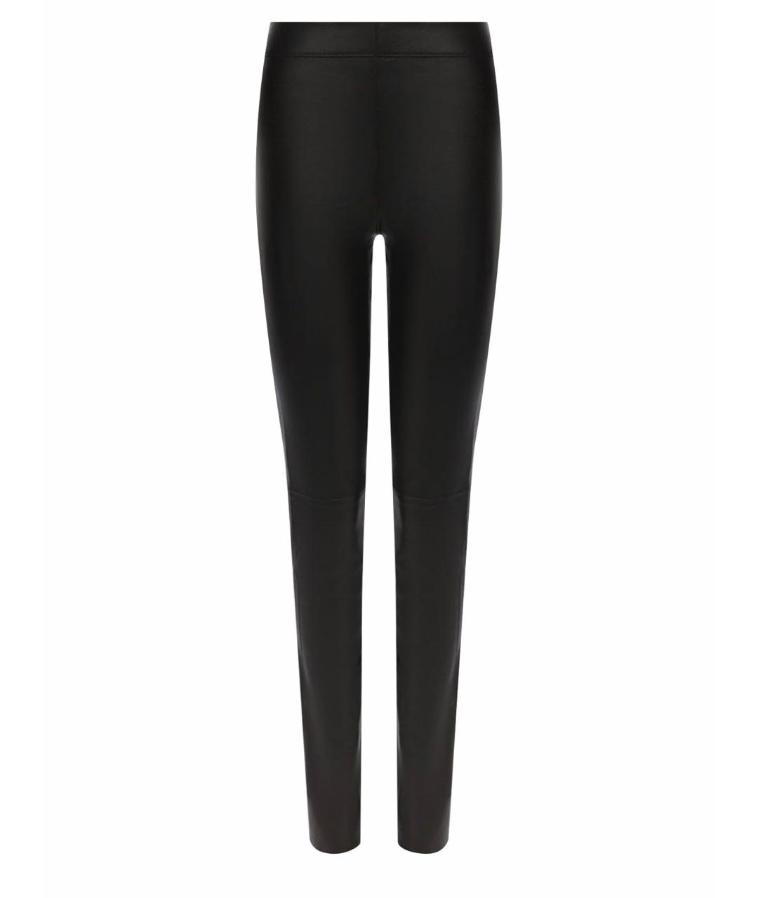 JOSEPH Темно-синие кожаные леггинсы и велосипедки, фото 1