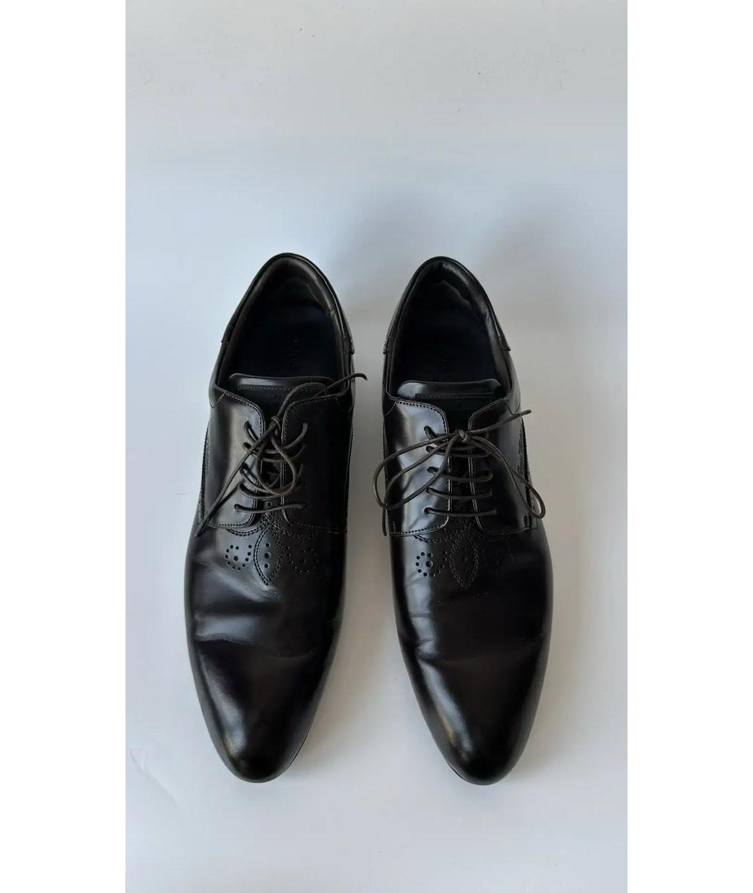 LOUIS VUITTON Коричневые кожаные туфли, фото 2