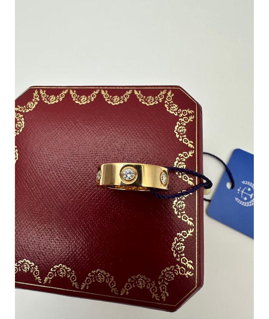 CARTIER Золотое кольцо из розового золота, фото 5