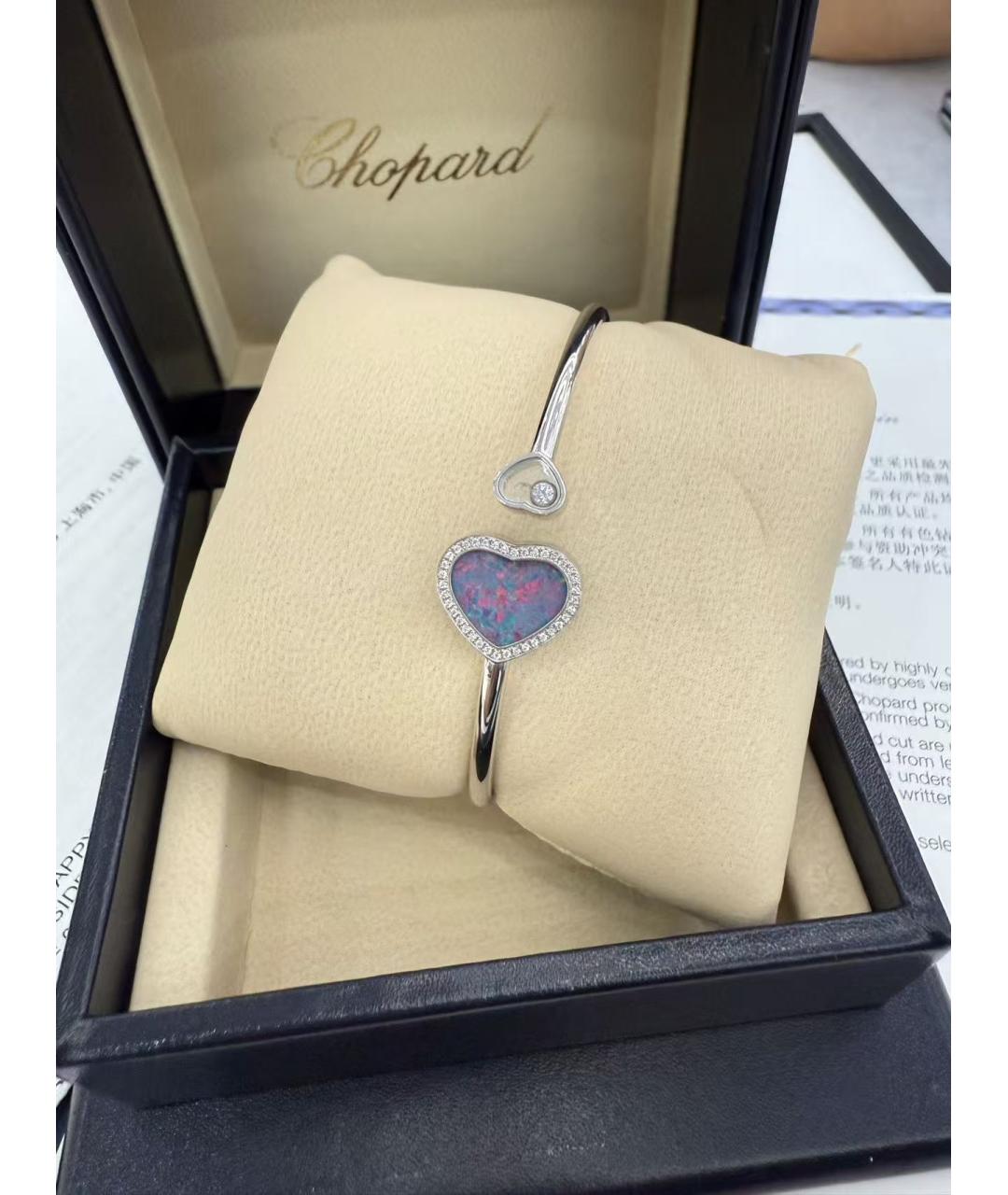 CHOPARD Серебрянный браслет из белого золота, фото 3