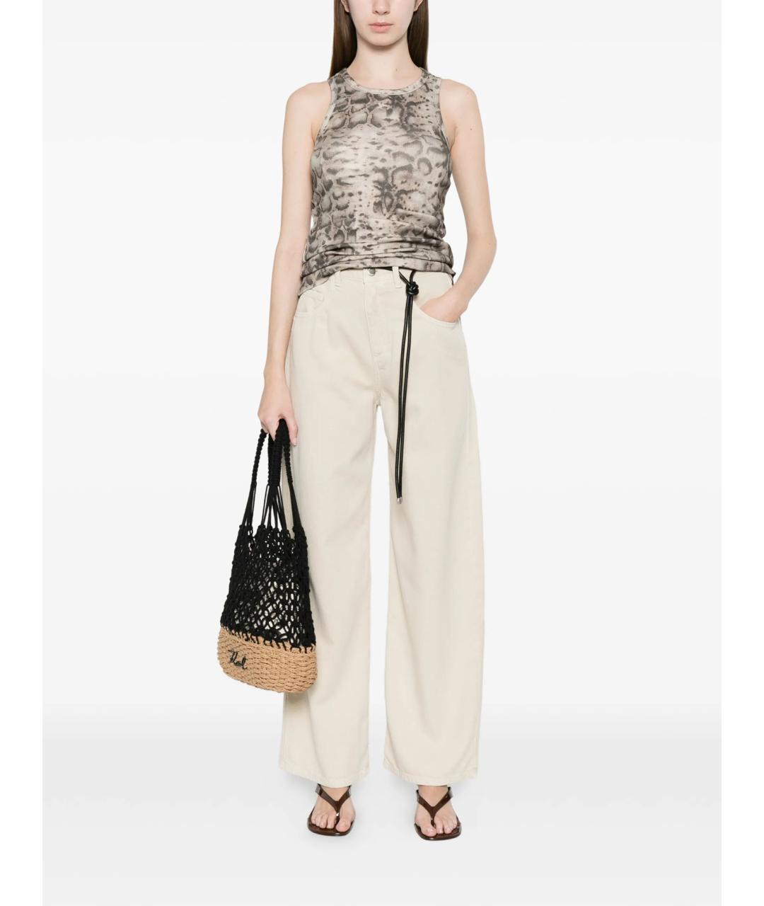 PINKO Мульти хлопковая майка, фото 2