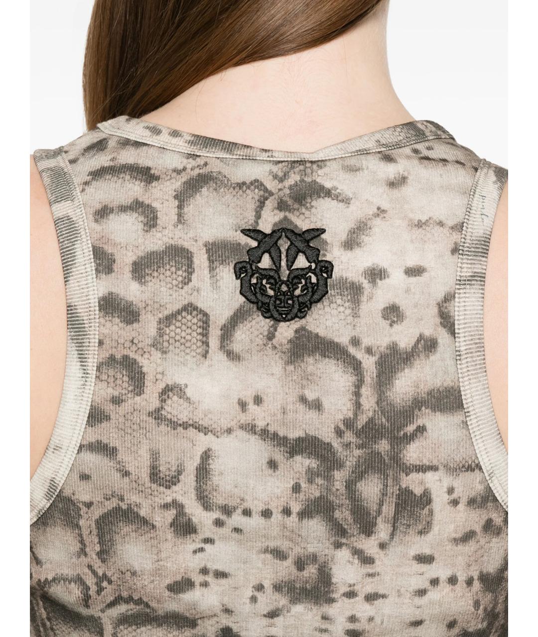 PINKO Мульти хлопковая майка, фото 5