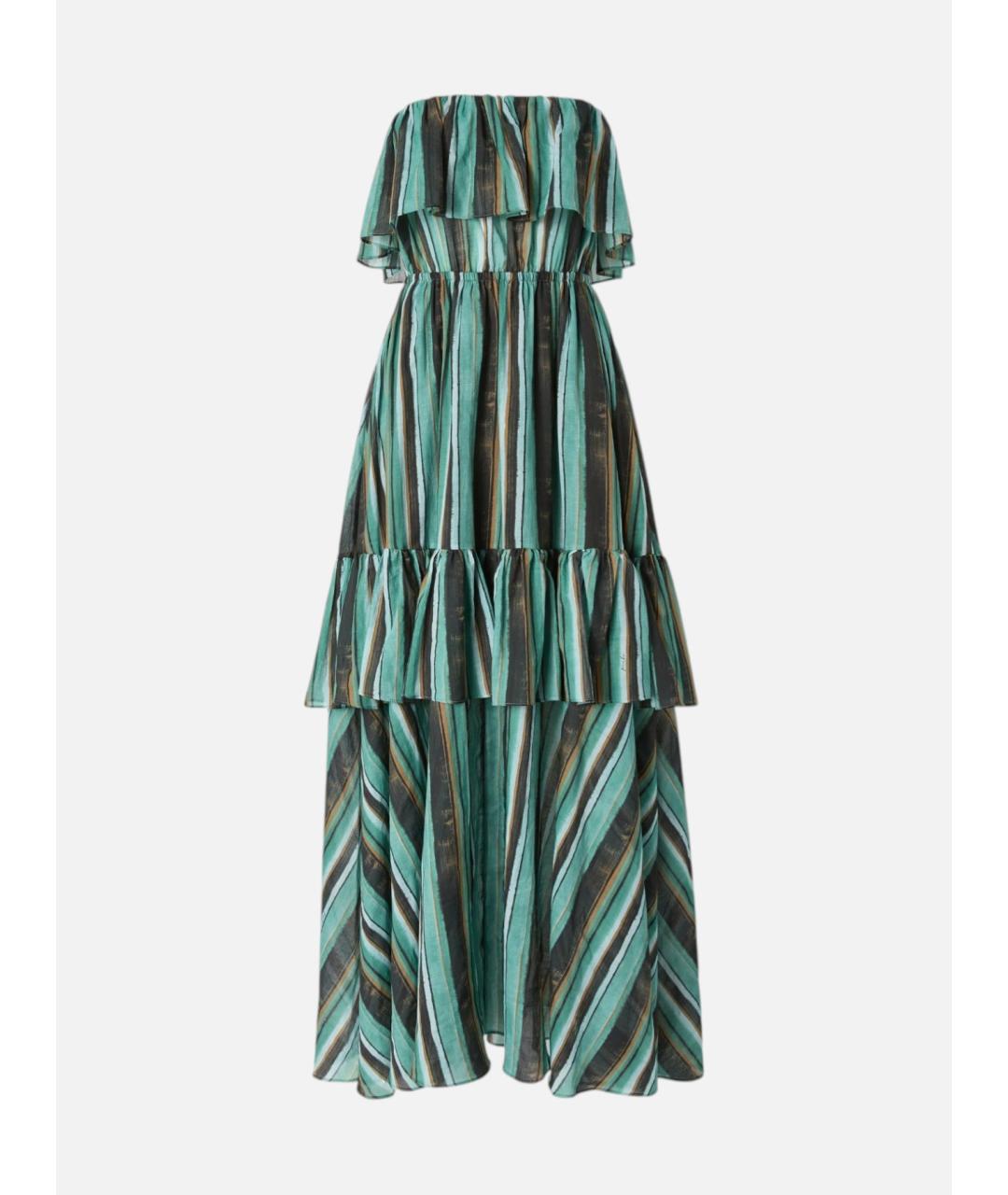 PINKO Мульти хлопковое повседневное платье, фото 3