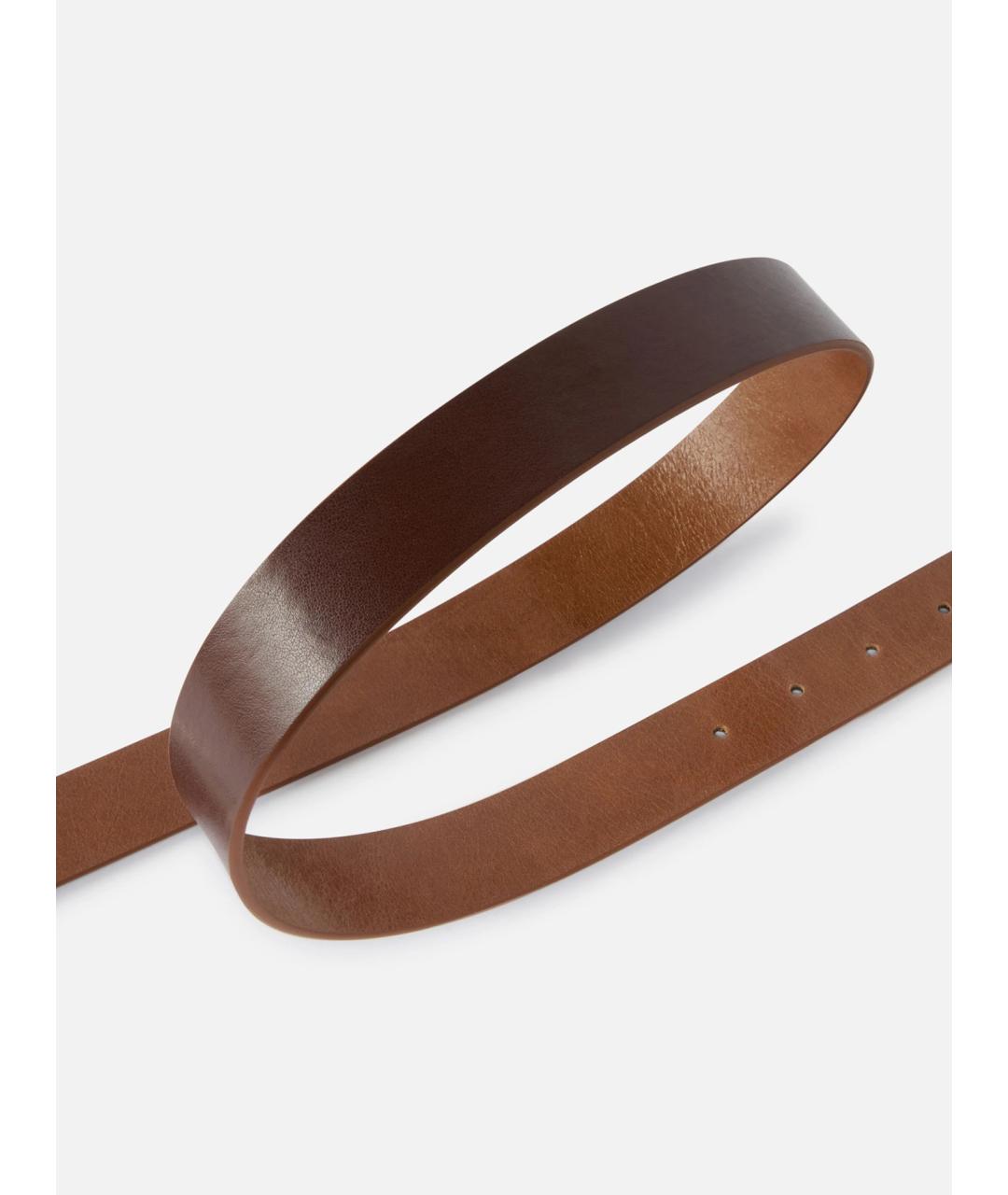 PINKO Коричневый кожаный ремень, фото 4