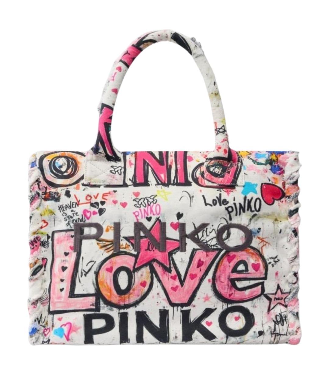 PINKO Мульти тканевая сумка тоут, фото 1