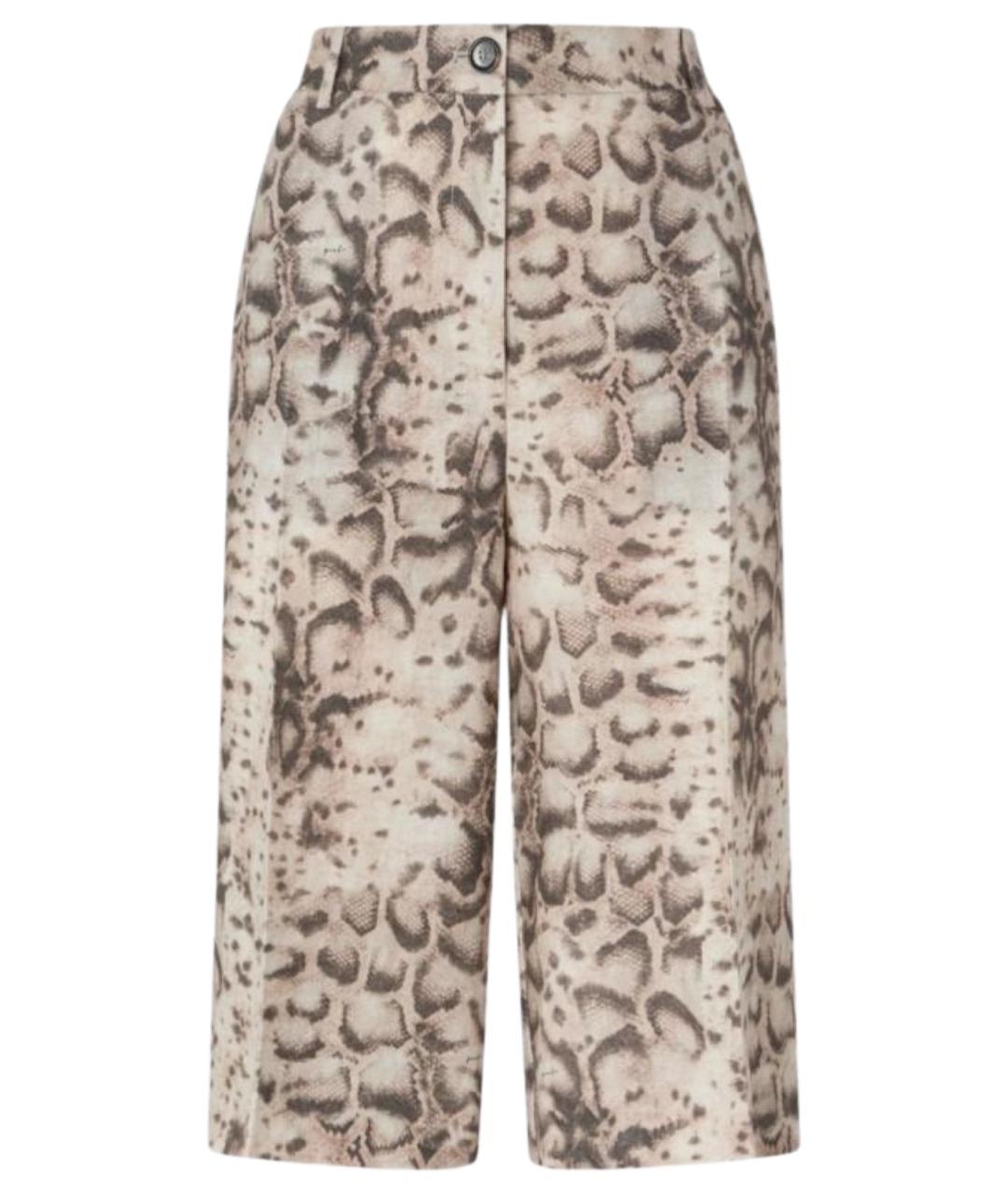 PINKO Мульти льняные шорты, фото 1