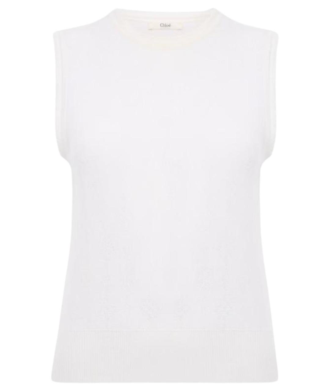 CHLOE Белая майка, фото 1
