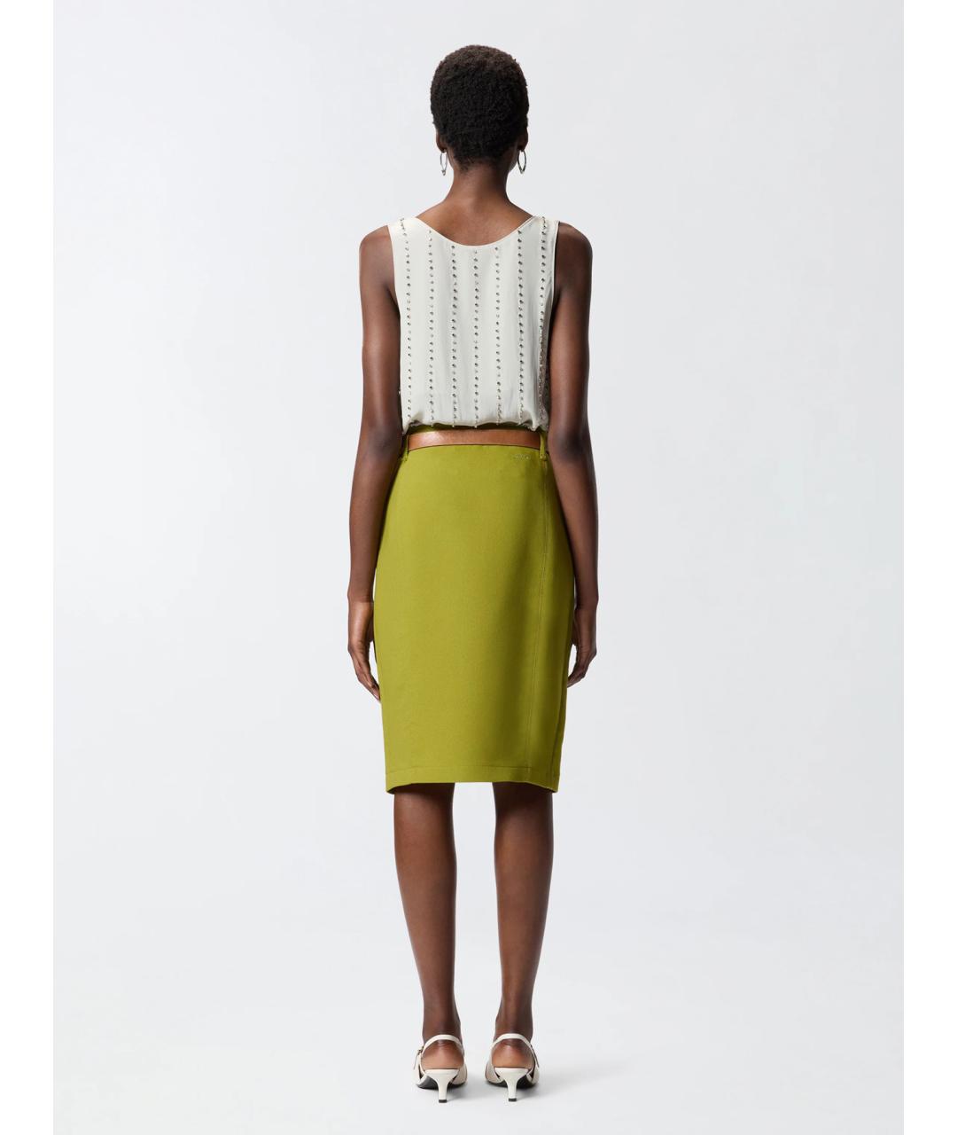 PINKO Серая вискозная майка, фото 4