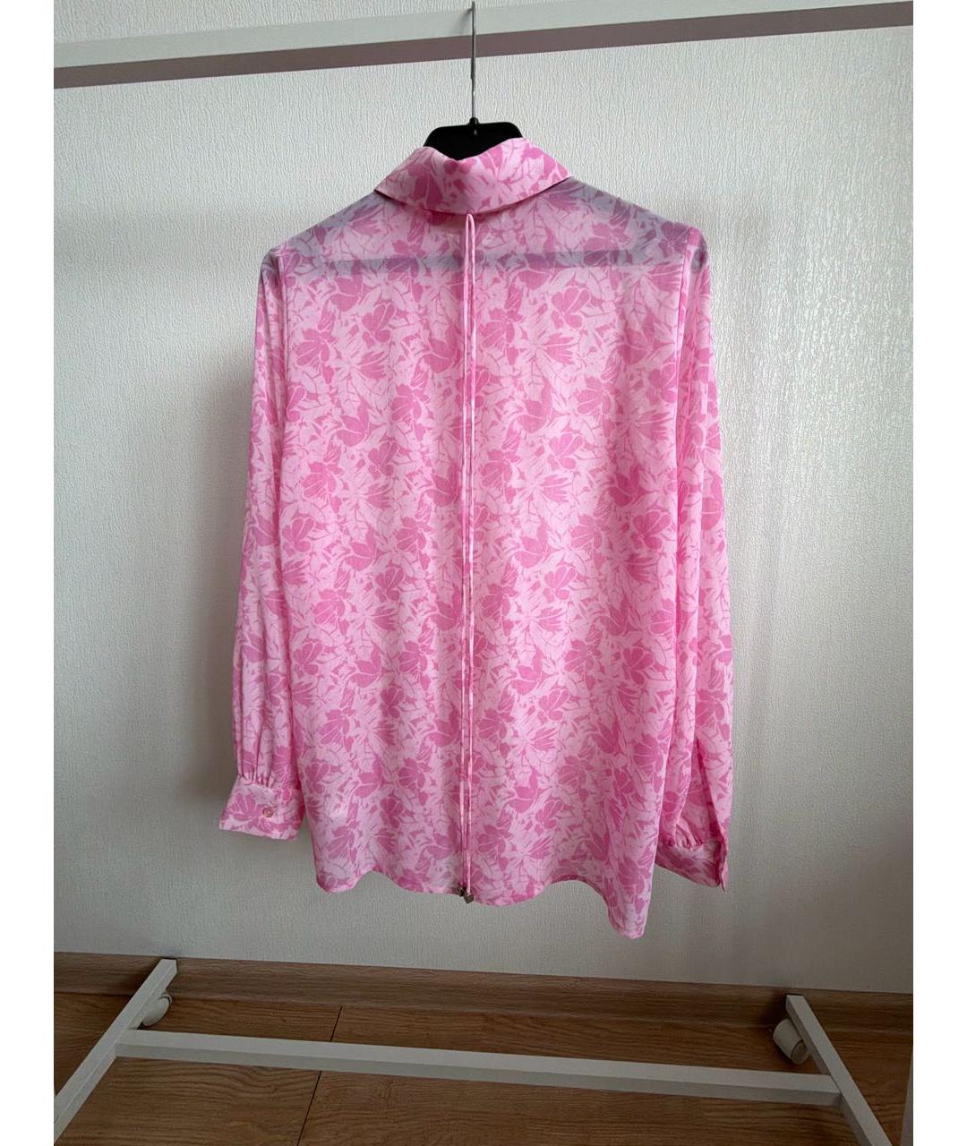 MICHAEL KORS Розовая полиэстеровая блузы, фото 2