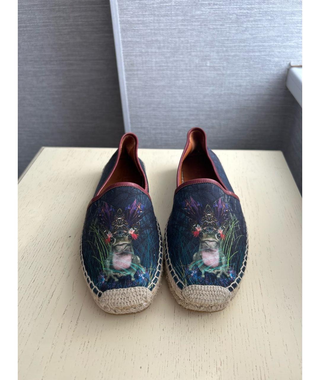 ETRO Синие текстильные эспадрильи, фото 2