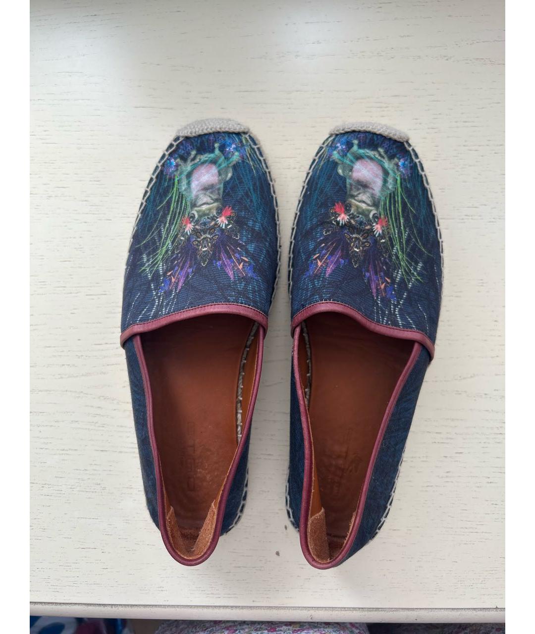 ETRO Синие текстильные эспадрильи, фото 3