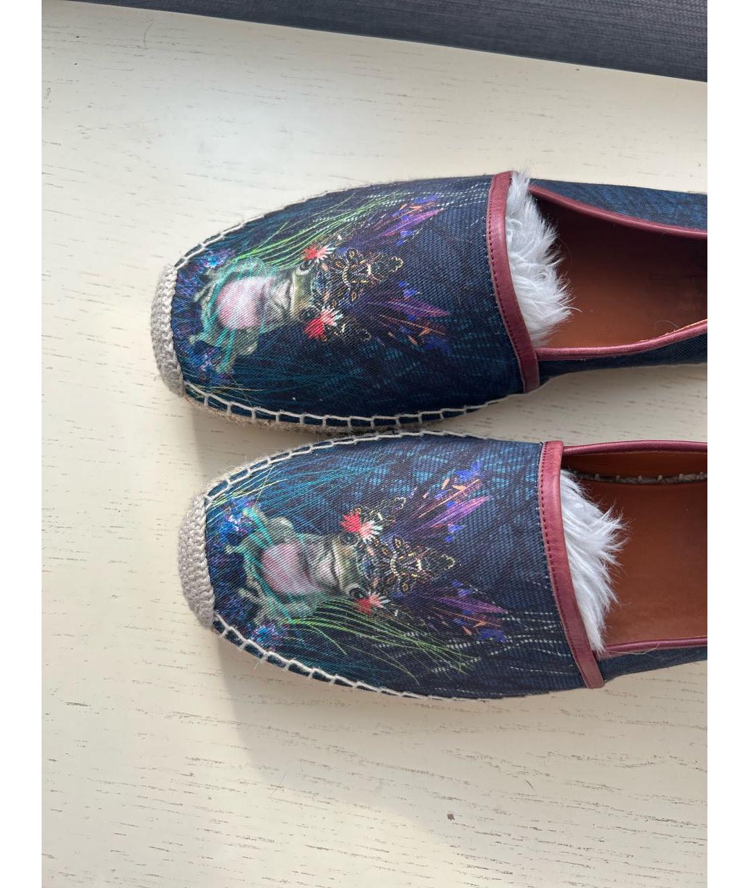 ETRO Синие текстильные эспадрильи, фото 5