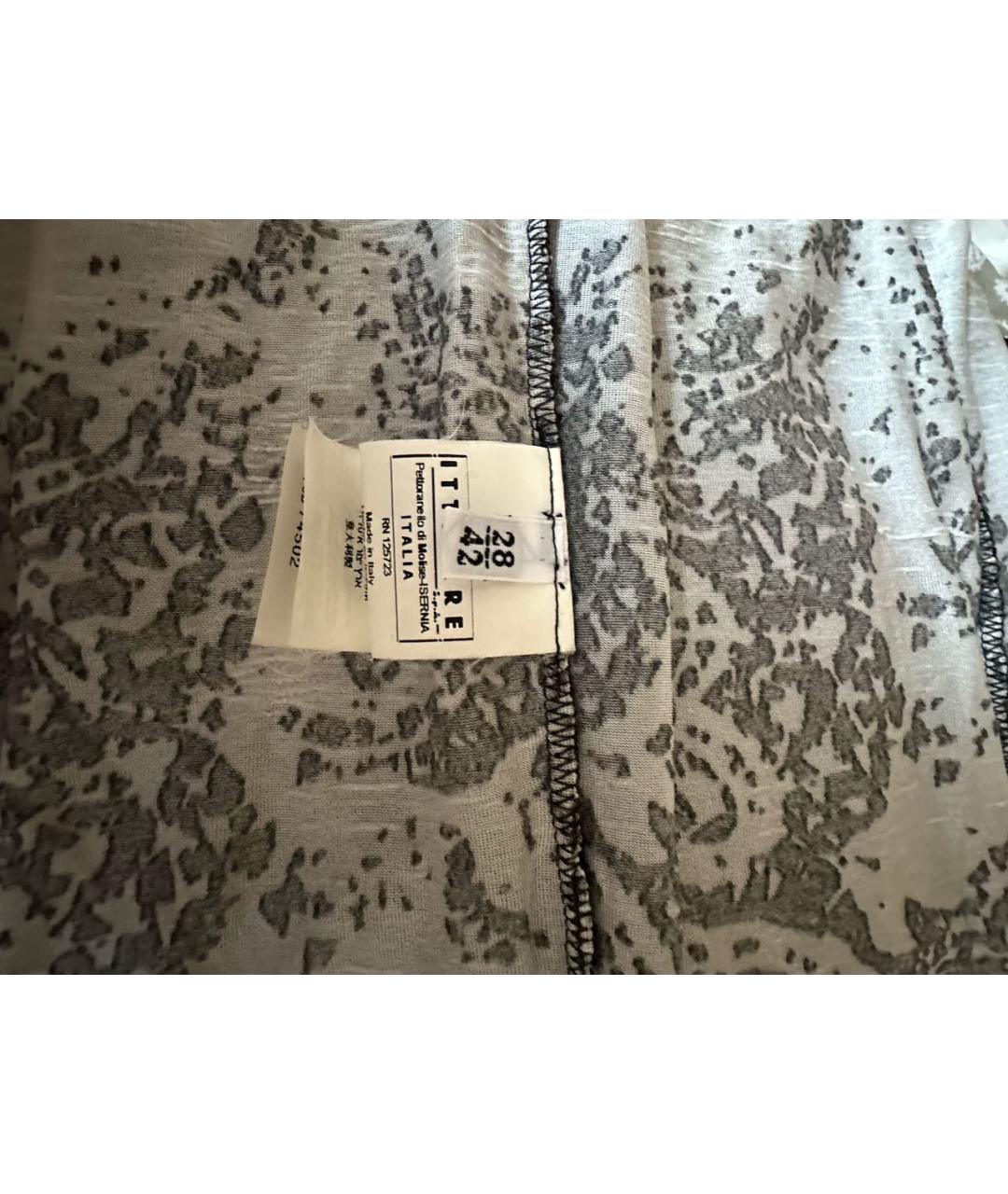 ERMANNO SCERVINO Черная майка, фото 4