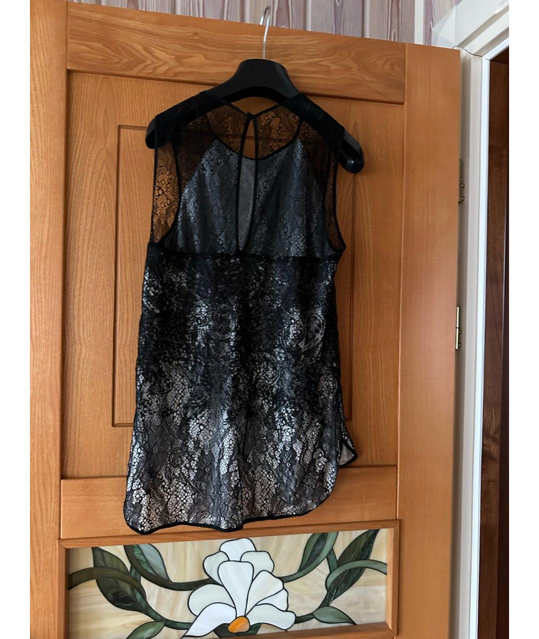 ERMANNO SCERVINO Черная майка, фото 2