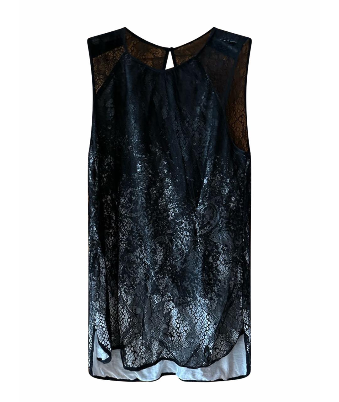 ERMANNO SCERVINO Черная майка, фото 1