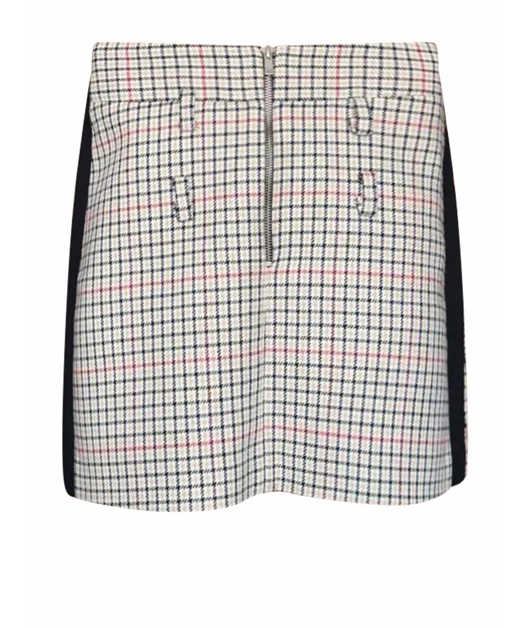 MAJE Хлопковая юбка мини, фото 1