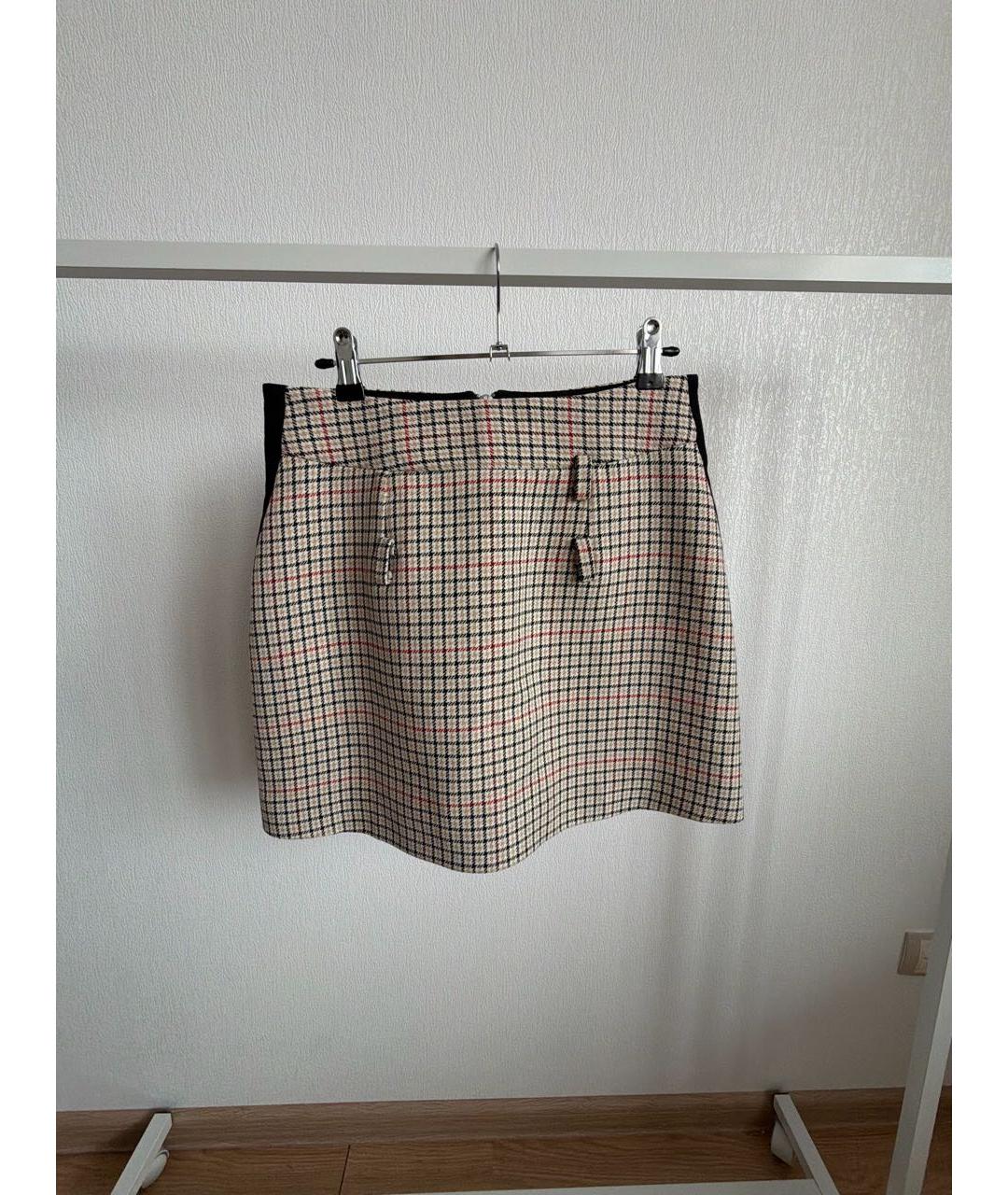 MAJE Хлопковая юбка мини, фото 2