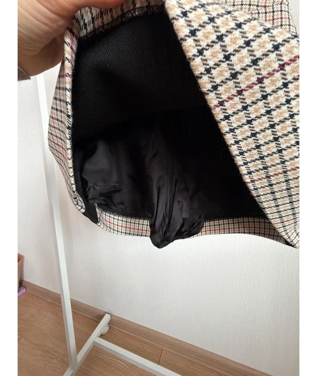 MAJE Хлопковая юбка мини, фото 7