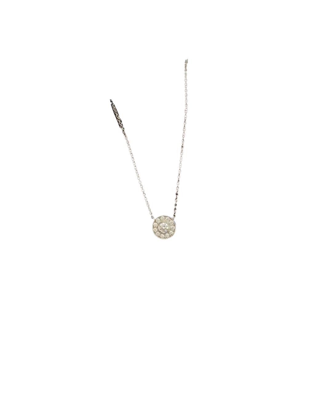TIFFANY&CO Серебряное платиновое колье, фото 6
