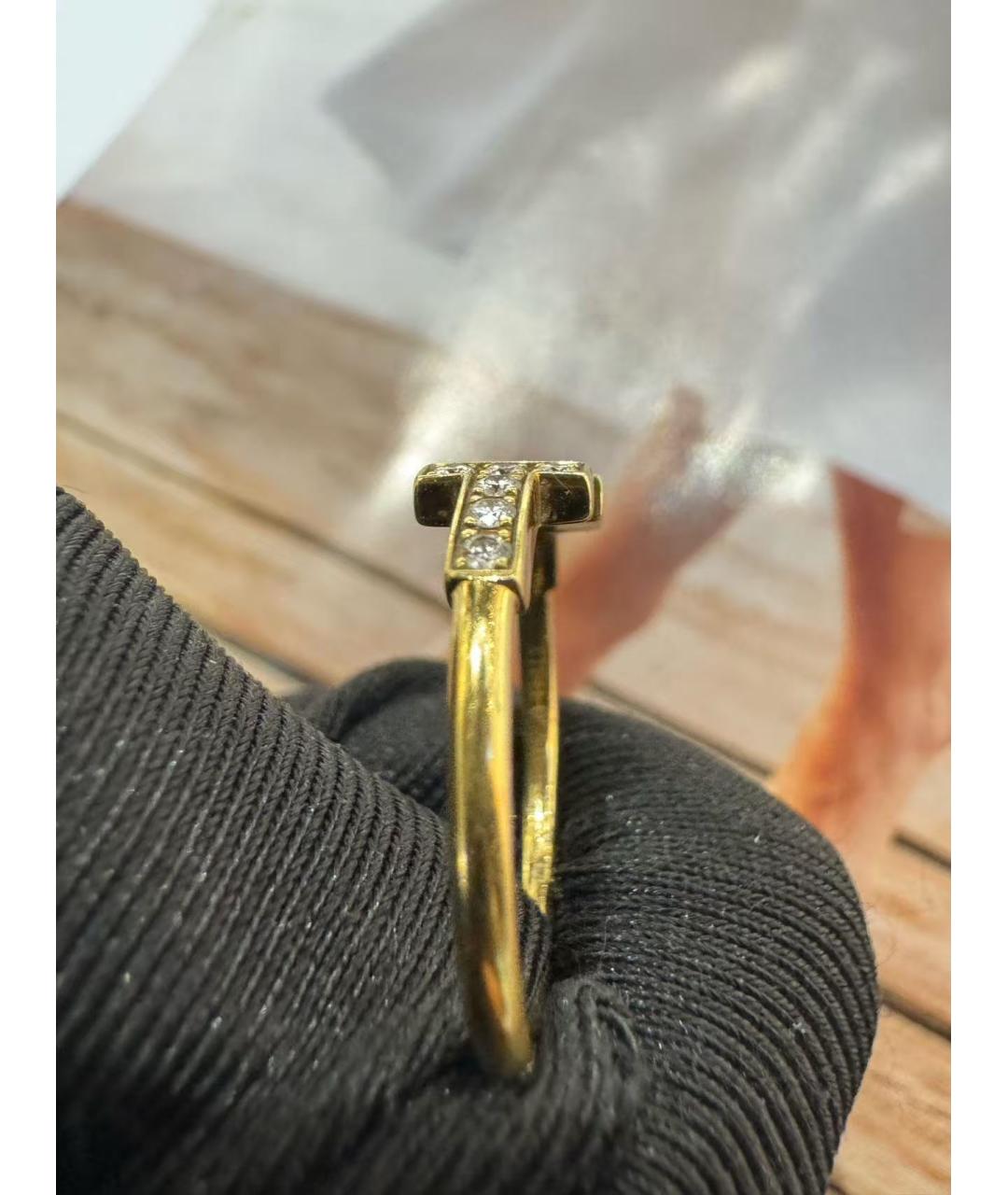 TIFFANY&CO Золотое кольцо из желтого золота, фото 4