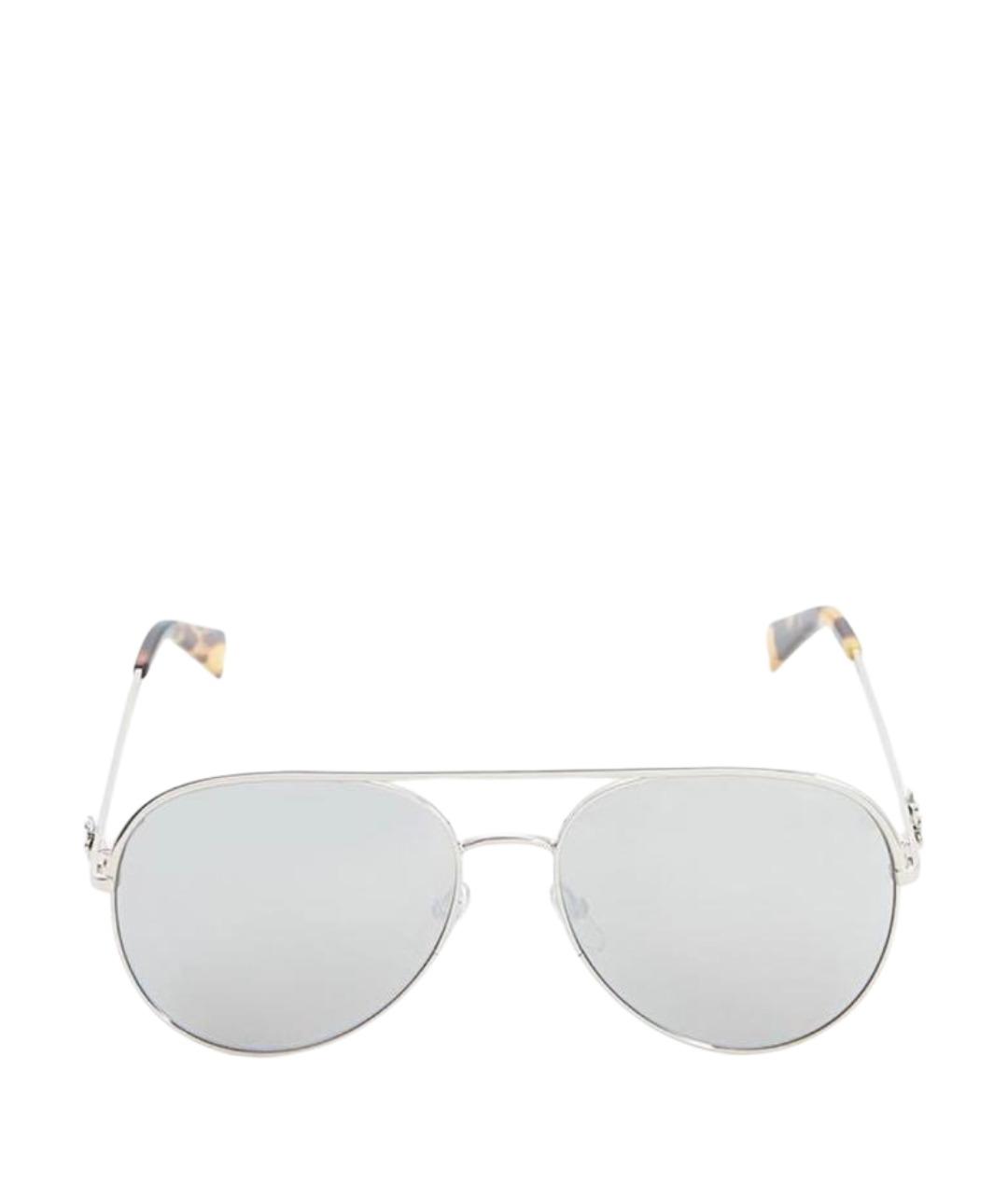 MARC JACOBS Серебряные металлические солнцезащитные очки, фото 1