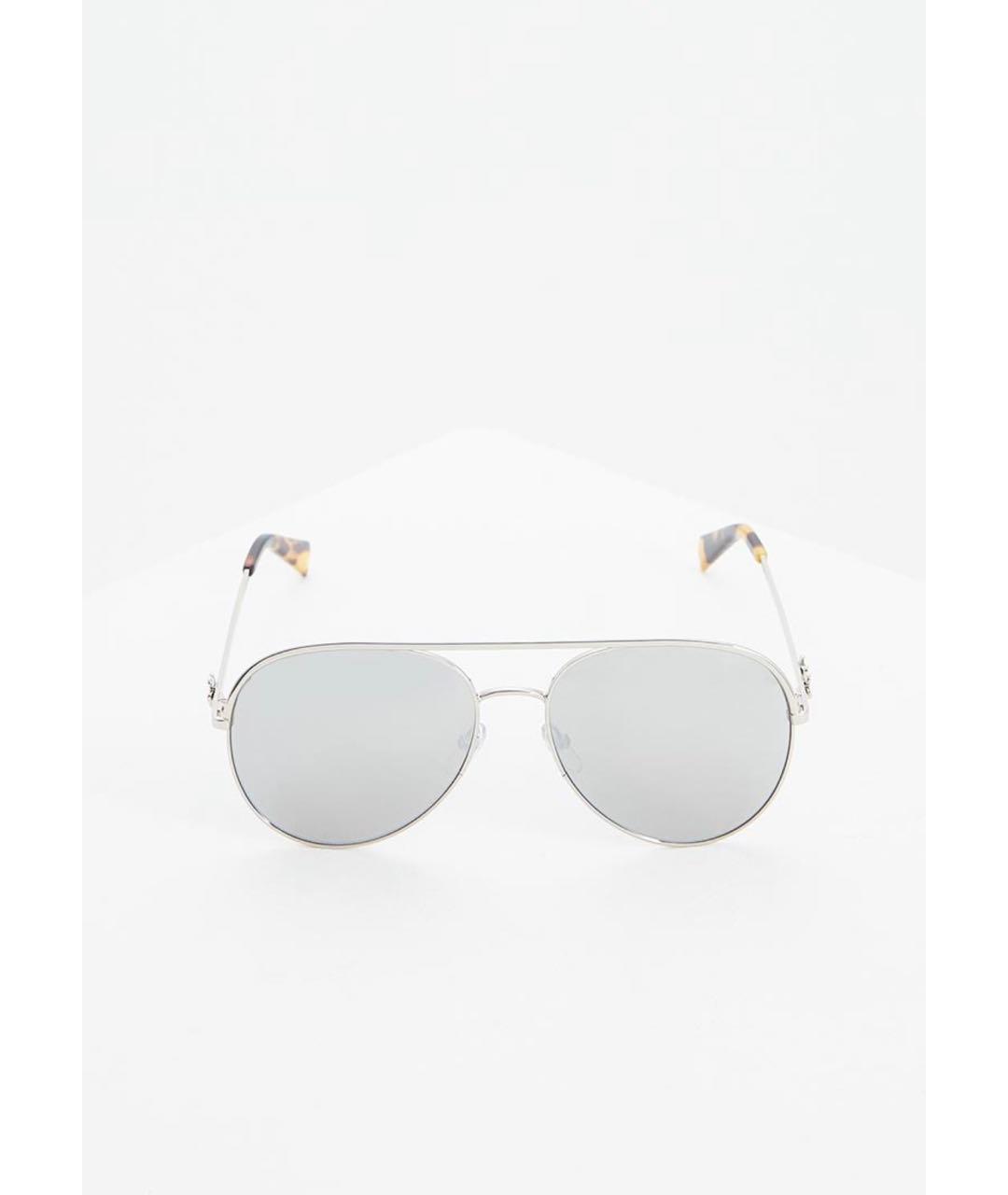 MARC JACOBS Серебряные металлические солнцезащитные очки, фото 7
