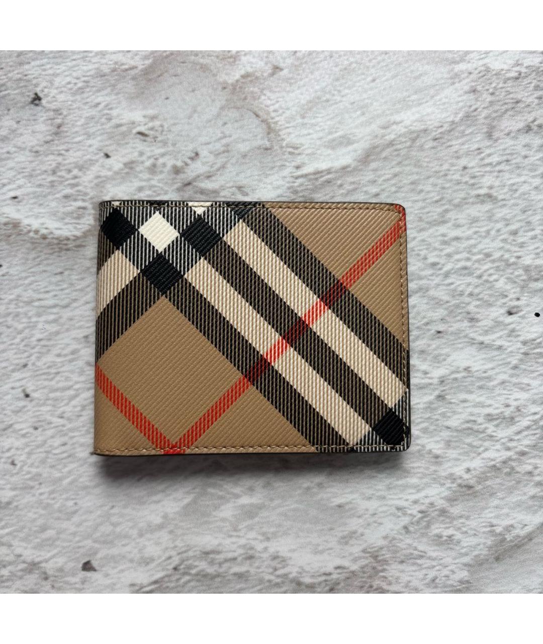 BURBERRY Коричневый кошелек, фото 5