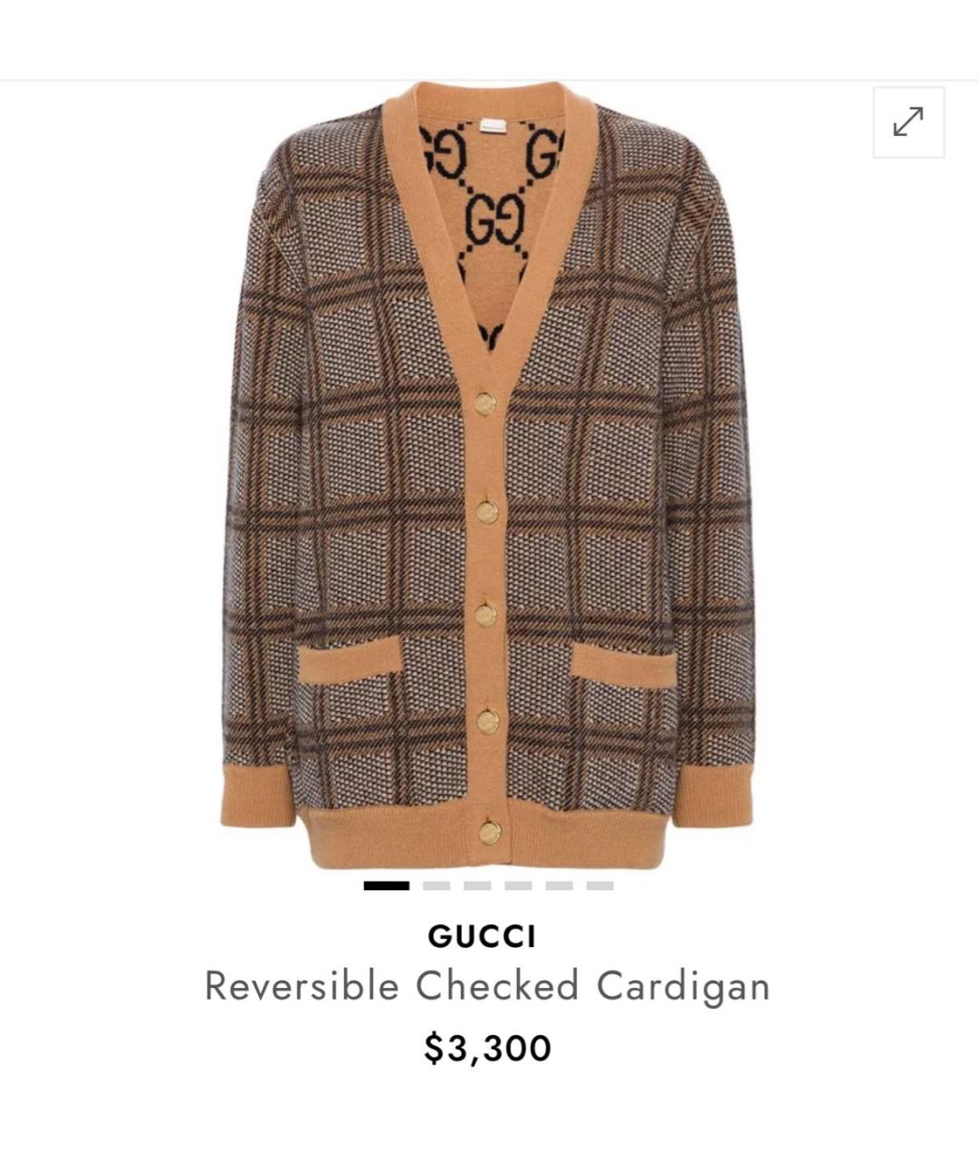 GUCCI Кардиган, фото 7