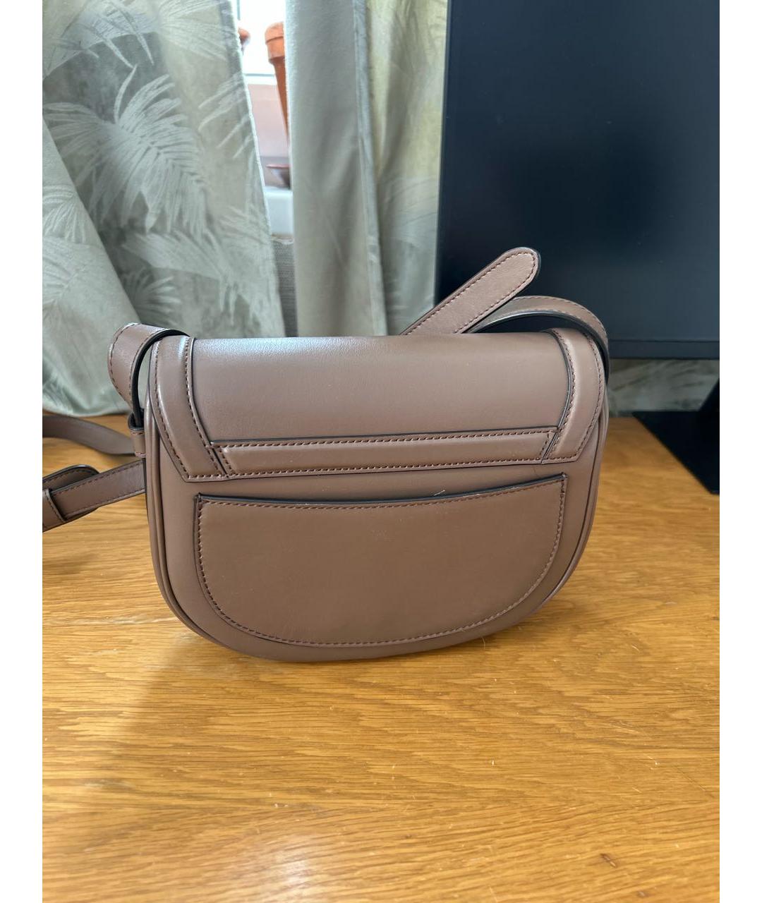 ETRO Бежевая кожаная сумка через плечо, фото 3