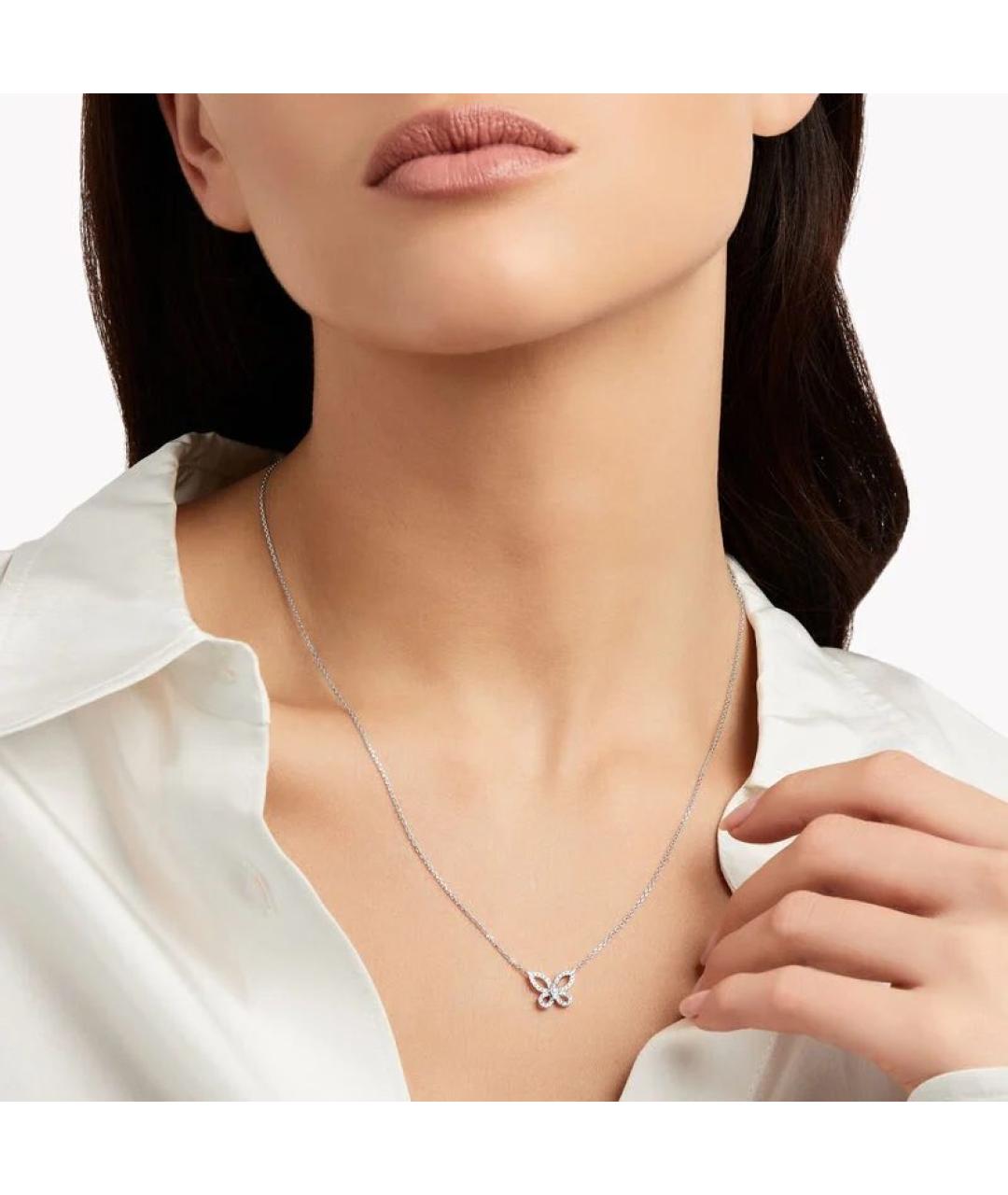 GRAFF Серебряное колье из белого золота, фото 3