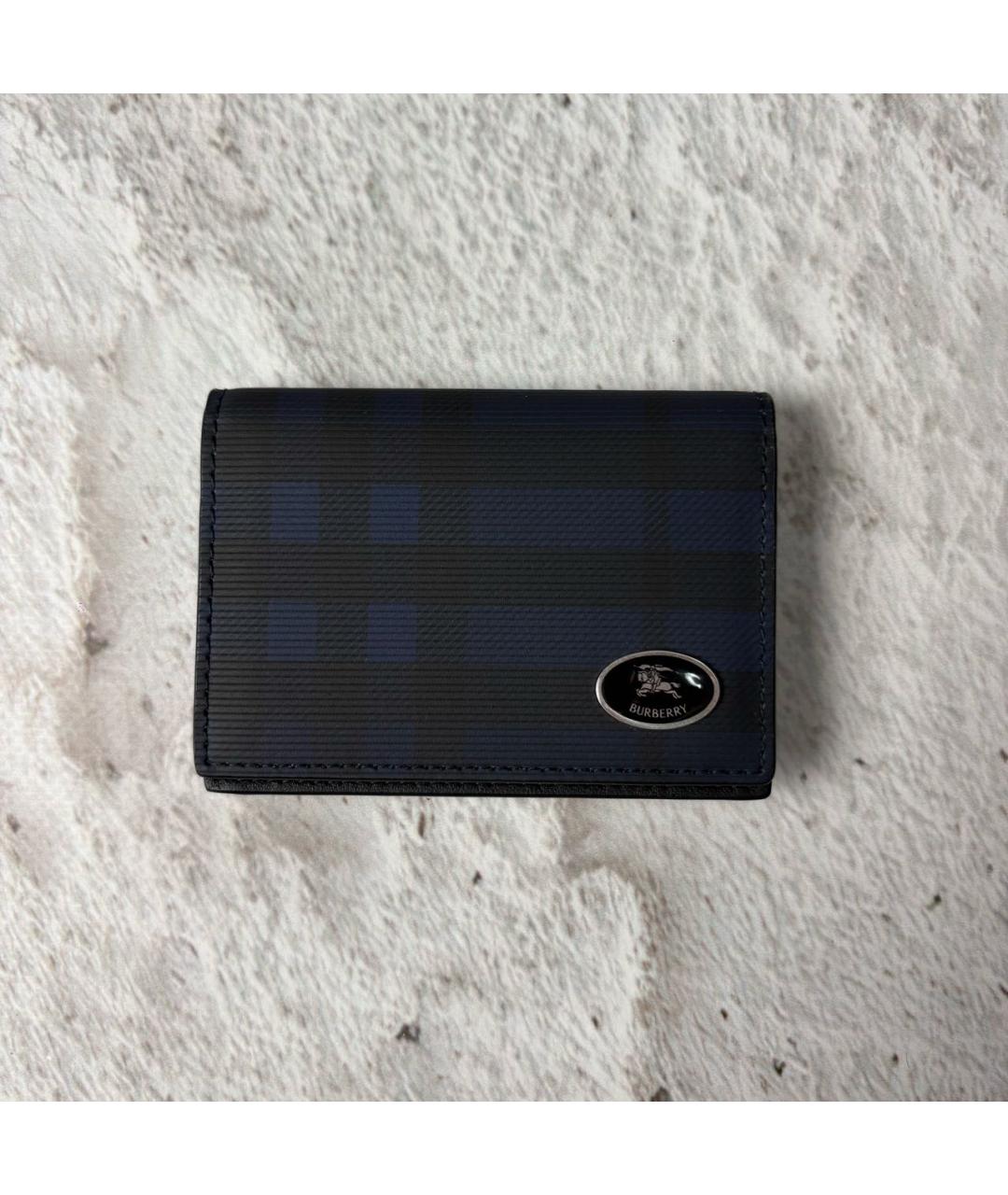 BURBERRY Синий кардхолдер, фото 5