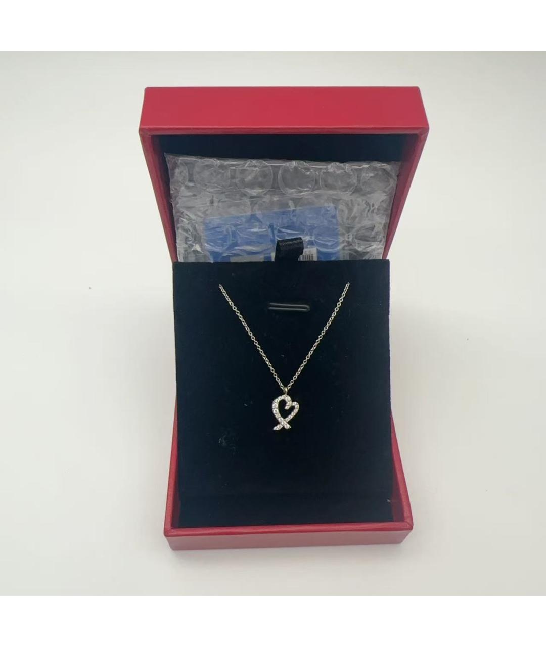 TIFFANY&CO Серебряное колье из белого золота, фото 3