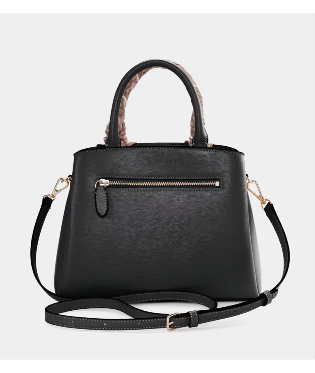 DKNY Черная сумка тоут из искусственной кожи, фото 3