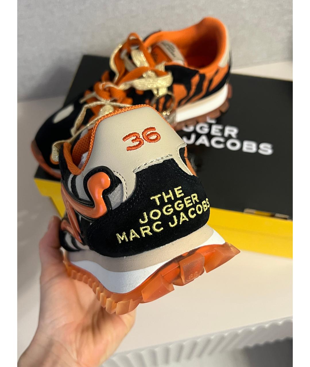 MARC JACOBS Мульти кожаные кроссовки, фото 3