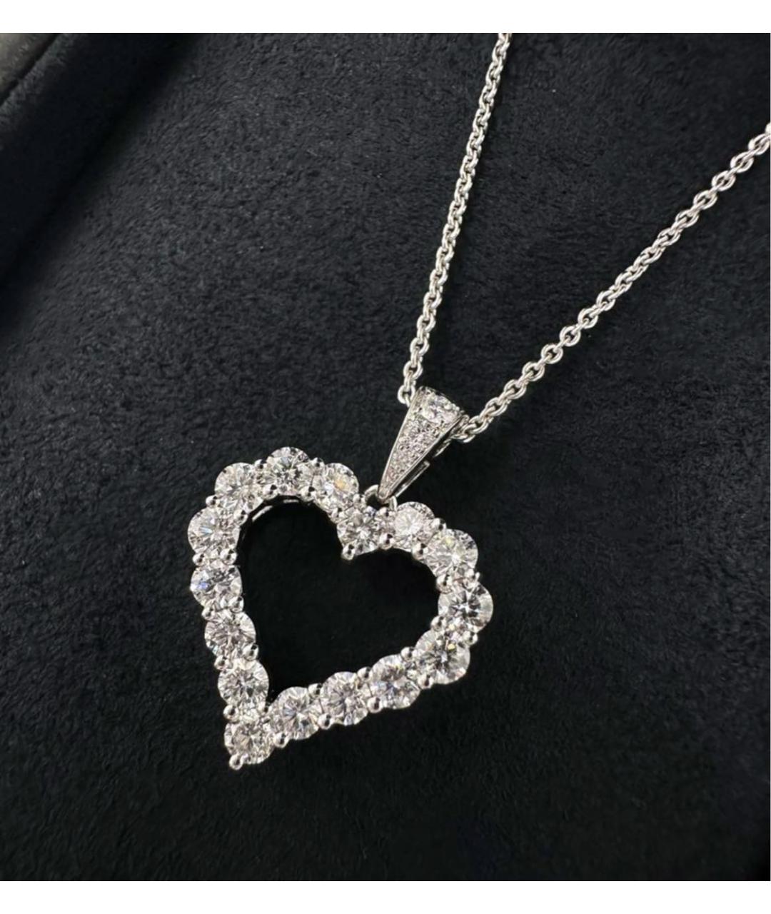 GRAFF Белая подвеска из белого золота, фото 3