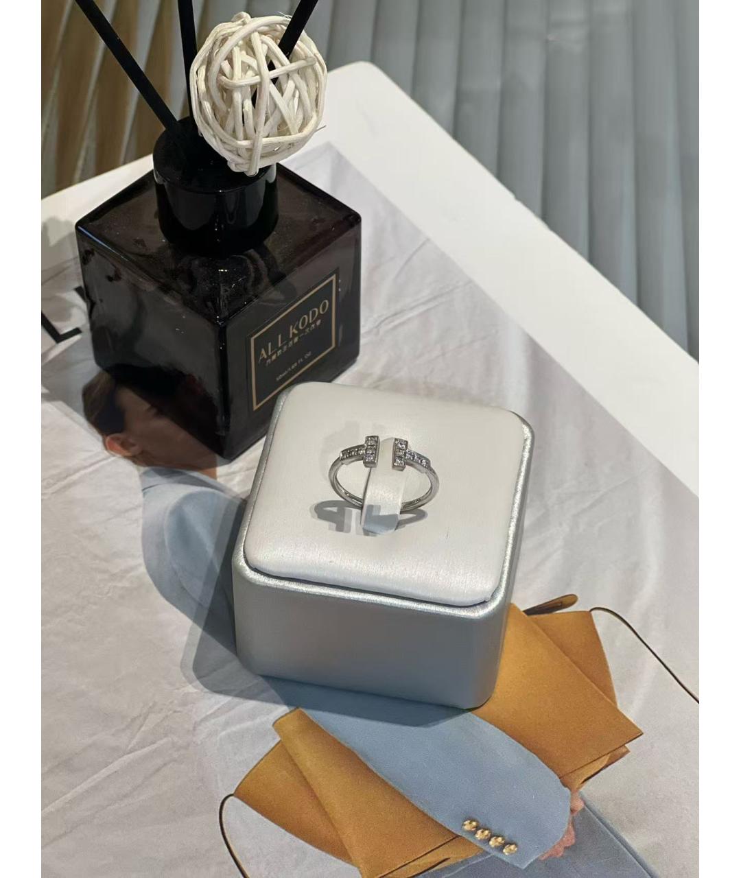 TIFFANY&CO Серебряное кольцо из белого золота, фото 2