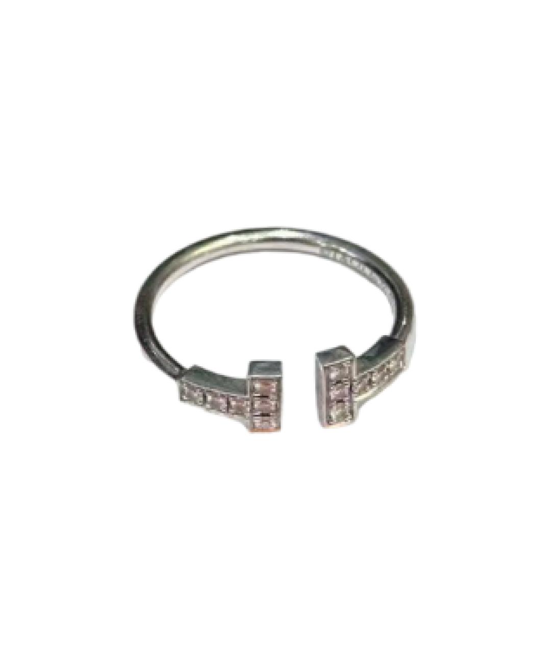 TIFFANY&CO Серебряное кольцо из белого золота, фото 1
