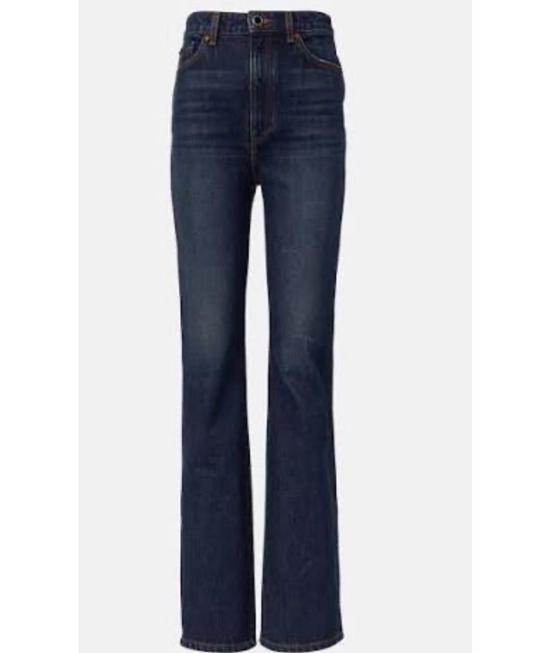 KHAITE Темно-синие прямые джинсы, фото 6