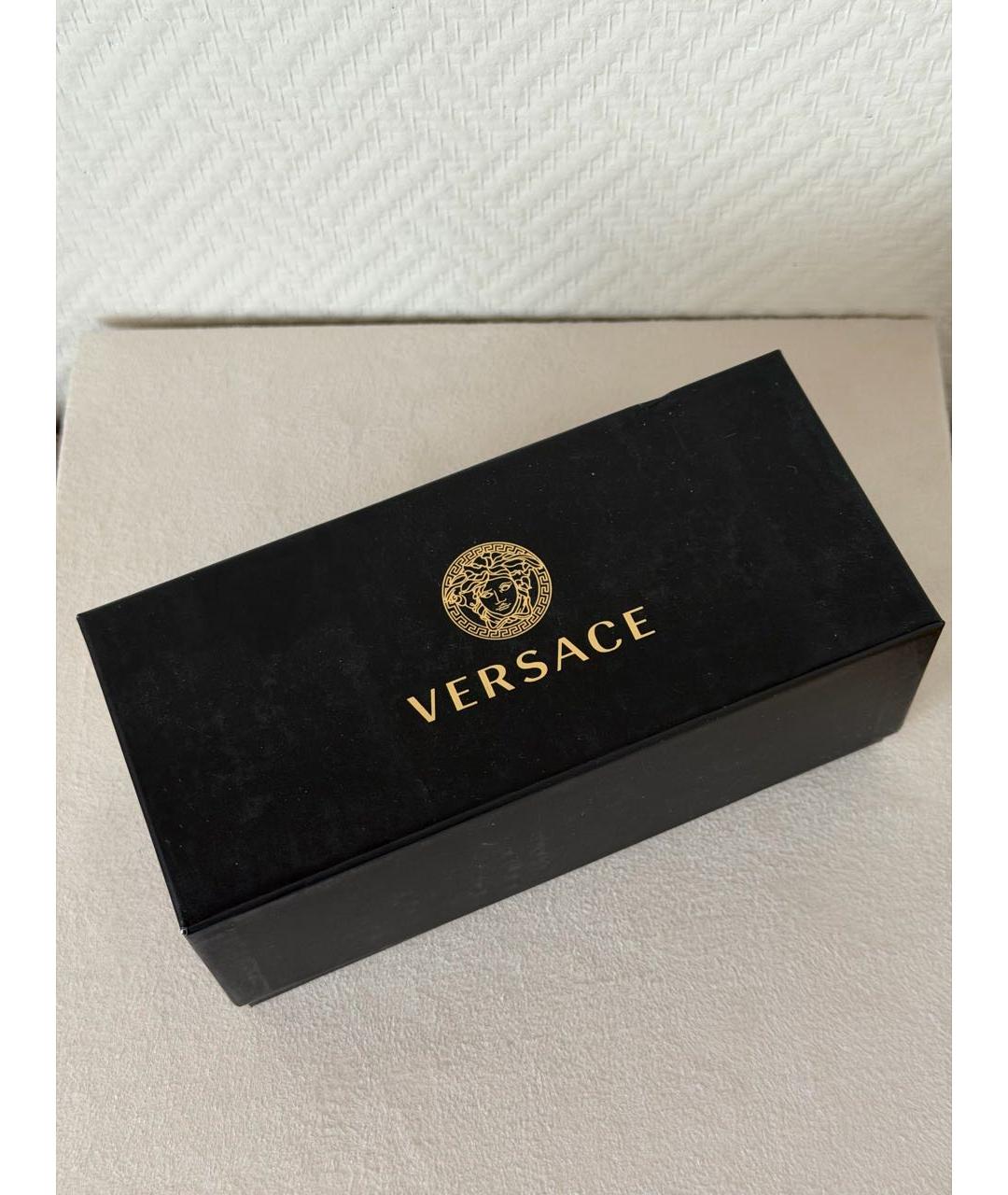 VERSACE Розовые пластиковые солнцезащитные очки, фото 4