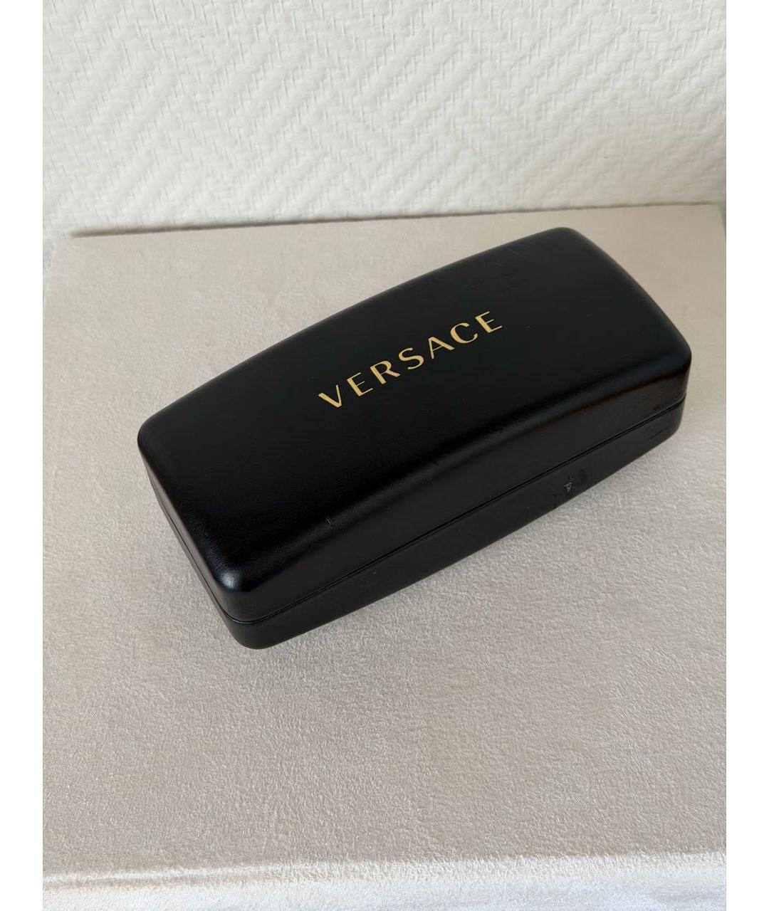 VERSACE Розовые пластиковые солнцезащитные очки, фото 8